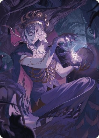Necropotence Art Card [Wilds of Eldraine Art Series] | Magic Magpie