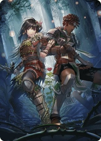 Defense of the Heart Art Card [Wilds of Eldraine Art Series] | Magic Magpie