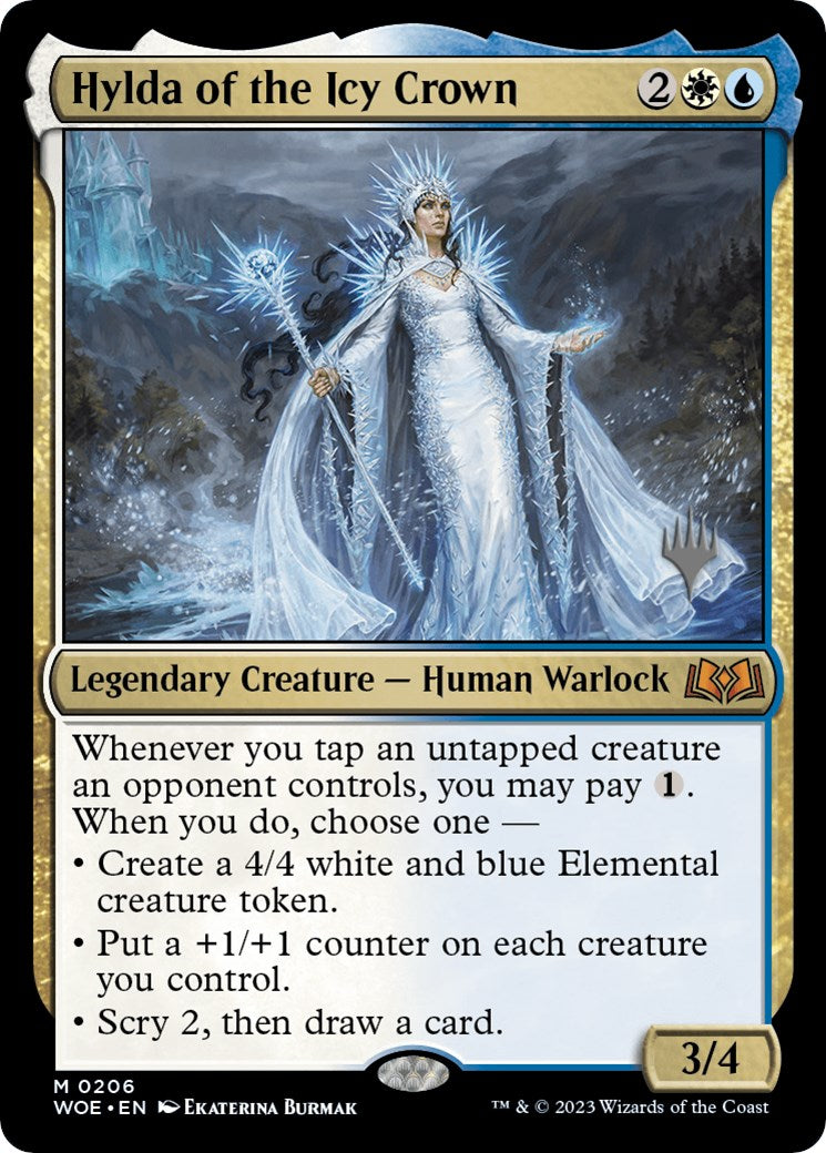 Hylda of the Icy Crown (Promo Pack) [Wilds of Eldraine Promos] | Magic Magpie