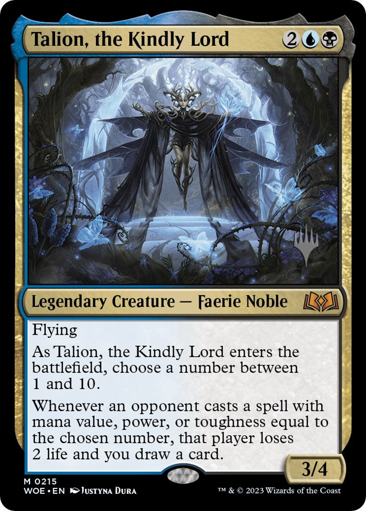 Talion, the Kindly Lord (Promo Pack) [Wilds of Eldraine Promos] | Magic Magpie