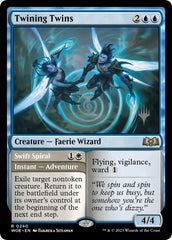 Twining Twins // Swift Spiral (Promo Pack) [Wilds of Eldraine Promos] | Magic Magpie