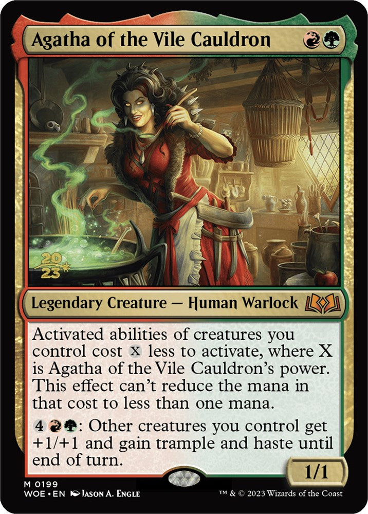 Agatha of the Vile Cauldron [Wilds of Eldraine Prerelease Promos] | Magic Magpie