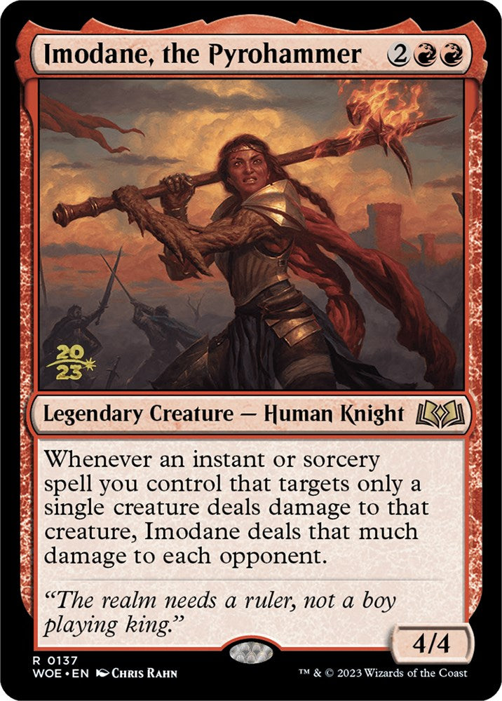 Imodane, the Pyrohammer [Wilds of Eldraine Prerelease Promos] | Magic Magpie