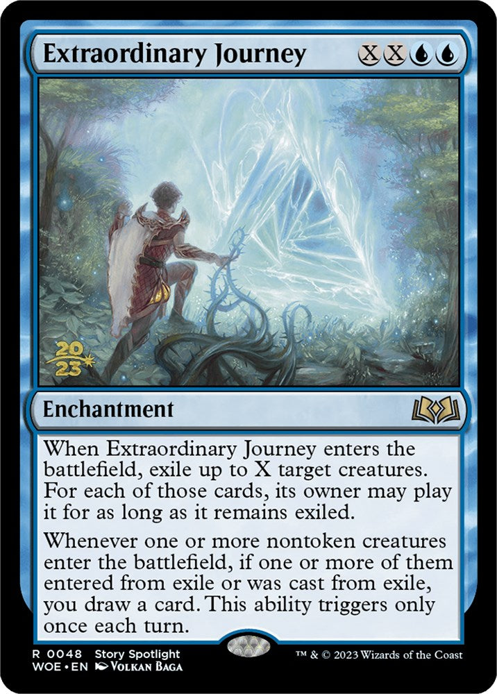 Extraordinary Journey [Wilds of Eldraine Prerelease Promos] | Magic Magpie