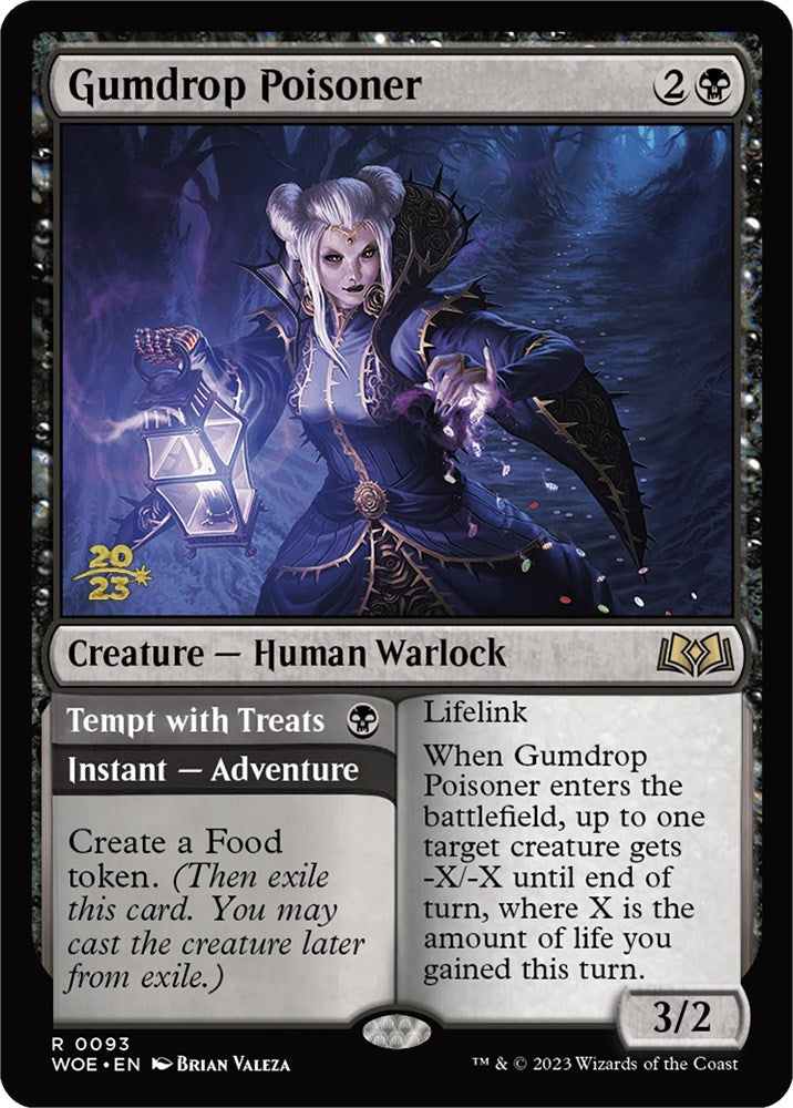 Gumdrop Poisoner // Tempt with Treats [Wilds of Eldraine Prerelease Promos] | Magic Magpie