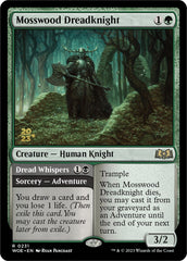 Mosswood Dreadknight // Dread Whispers (Promo Pack) [Wilds of Eldraine Promos] | Magic Magpie