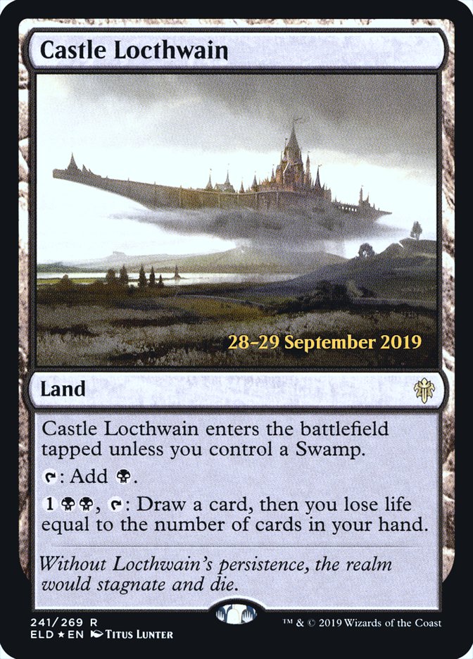 Castle Locthwain  [Throne of Eldraine Prerelease Promos] | Magic Magpie