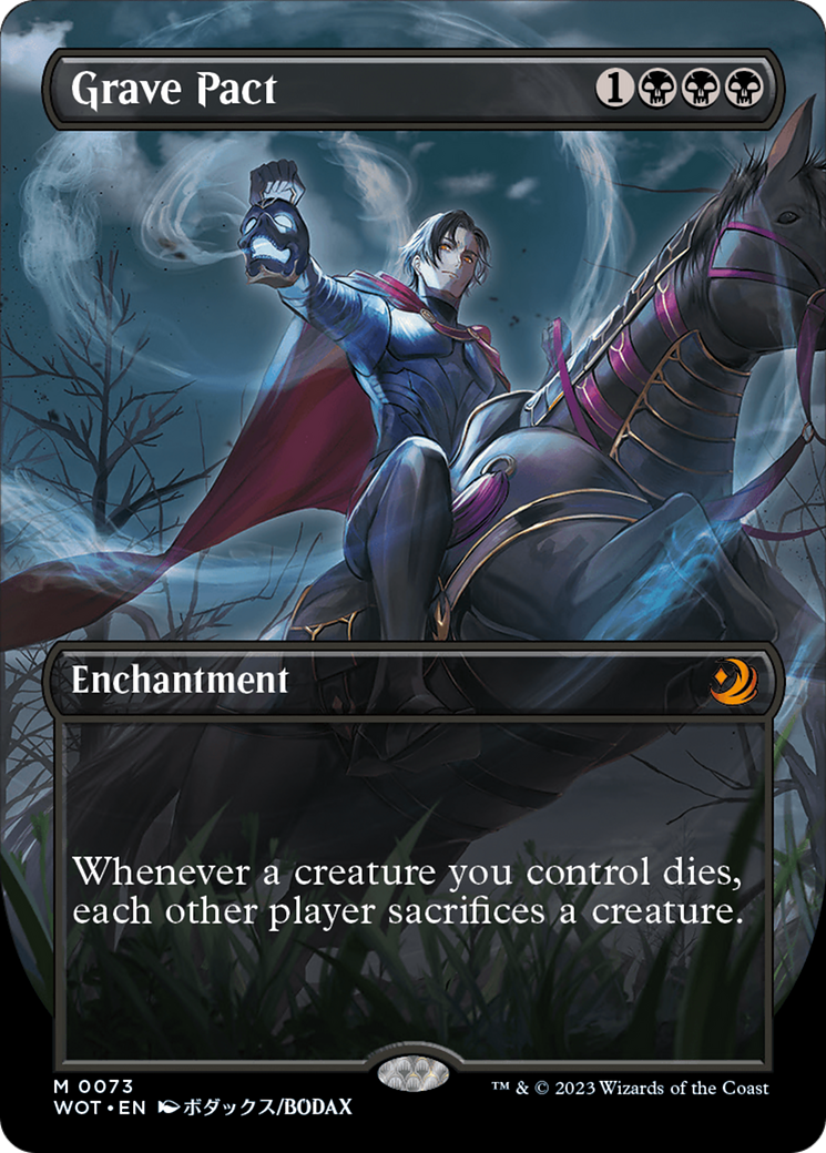 Grave Pact (Anime Borderless) [Wilds of Eldraine: Enchanting Tales] | Magic Magpie