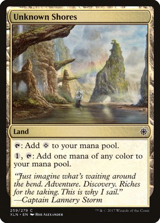 Unknown Shores [Ixalan] | Magic Magpie