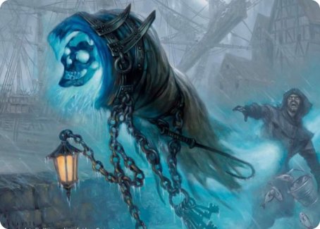 Nebelgast Intruder Art Card [Innistrad: Midnight Hunt Art Series] | Magic Magpie