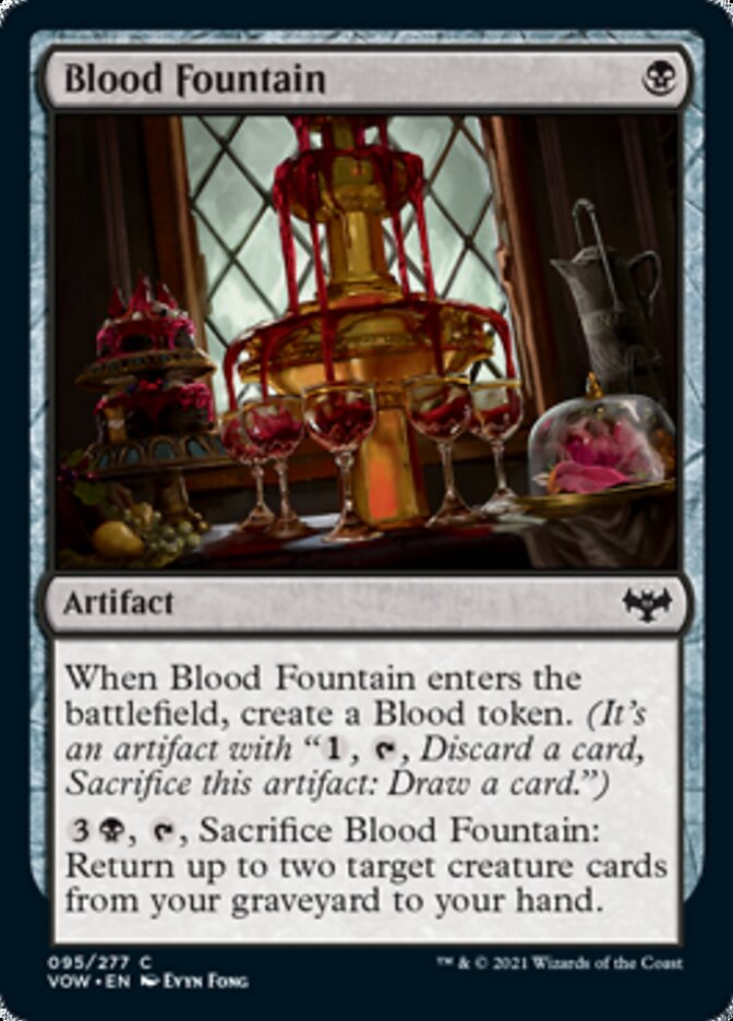 Blood Fountain [Innistrad: Crimson Vow] | Magic Magpie