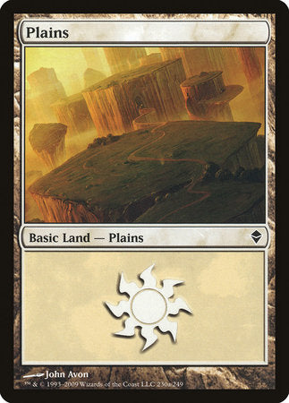 Plains (230a) [Zendikar] | Magic Magpie