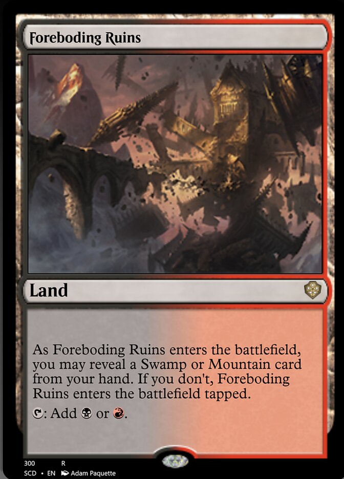 Foreboding Ruins [Starter Commander Decks] | Magic Magpie