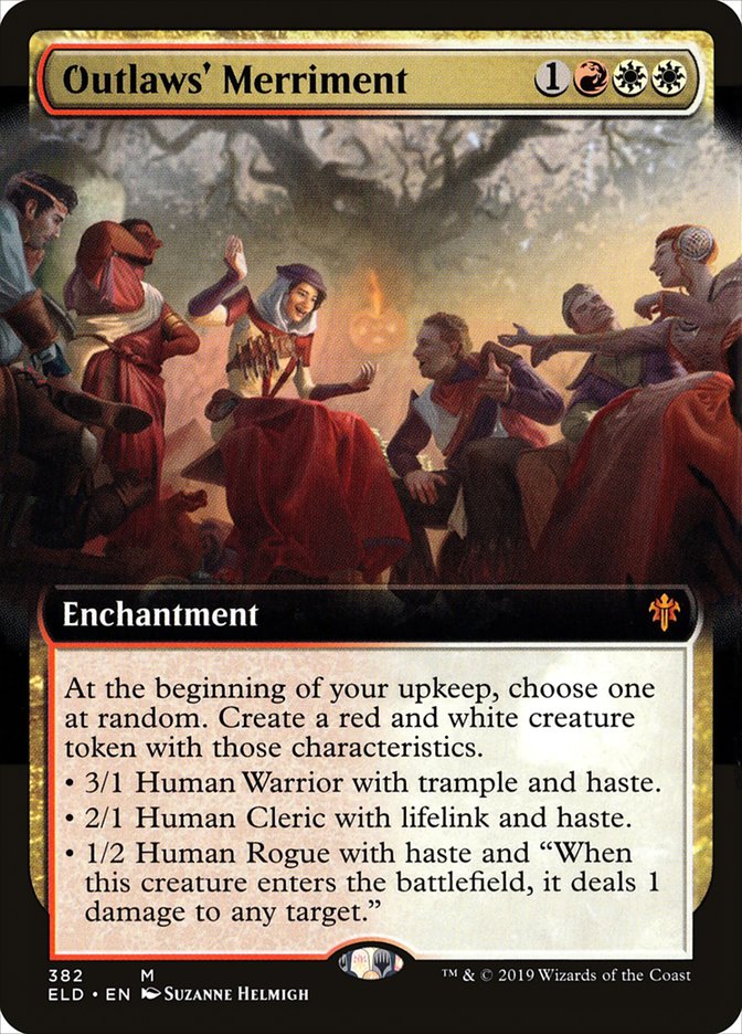 Outlaws' Merriment (Extended Art) [Throne of Eldraine] | Magic Magpie