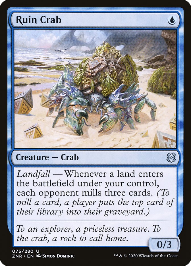 Ruin Crab [Zendikar Rising] | Magic Magpie