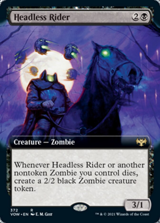 Headless Rider (Extended) [Innistrad: Crimson Vow] | Magic Magpie