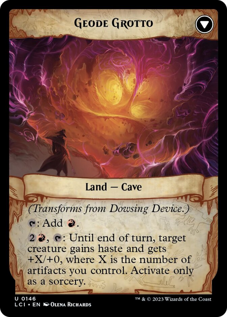 Dowsing Device // Geode Grotto [The Lost Caverns of Ixalan] | Magic Magpie