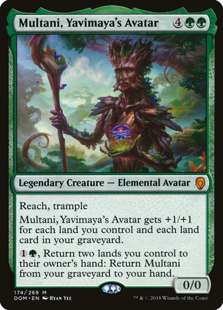 Multani, Yavimaya's Avatar [Dominaria] | Magic Magpie