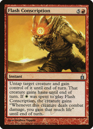 Flash Conscription [Ravnica: City of Guilds] | Magic Magpie