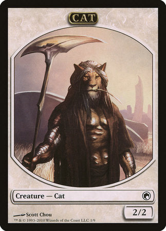 Cat Token [Scars of Mirrodin Tokens] | Magic Magpie