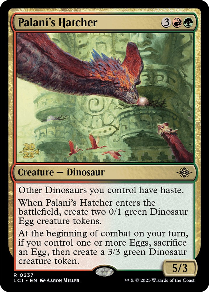 Palani's Hatcher [The Lost Caverns of Ixalan Prerelease Cards] | Magic Magpie
