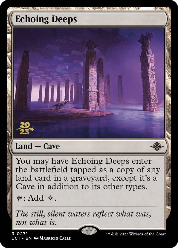 Echoing Deeps [The Lost Caverns of Ixalan Prerelease Cards] | Magic Magpie