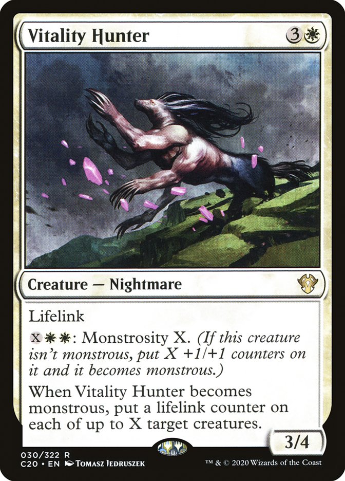 Vitality Hunter [Commander 2020] | Magic Magpie