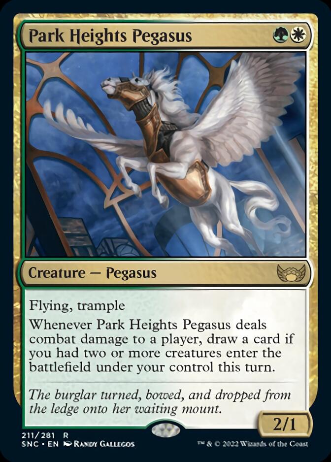 Park Heights Pegasus [Streets of New Capenna] | Magic Magpie