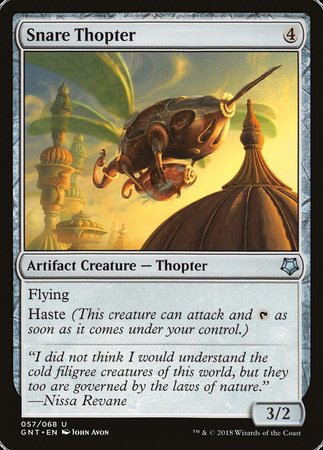 Snare Thopter [Game Night] | Magic Magpie