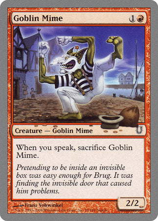 Goblin Mime [Unhinged] | Magic Magpie