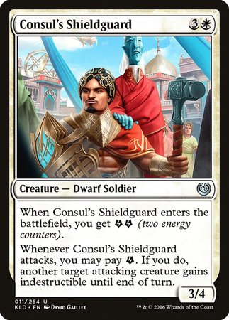 Consul's Shieldguard [Kaladesh] | Magic Magpie