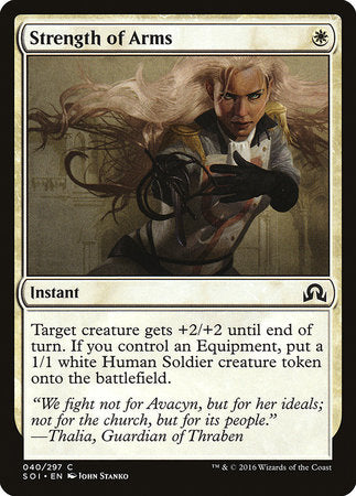 Strength of Arms [Shadows over Innistrad] | Magic Magpie