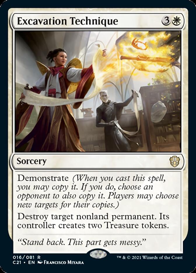 Excavation Technique [Commander 2021] | Magic Magpie