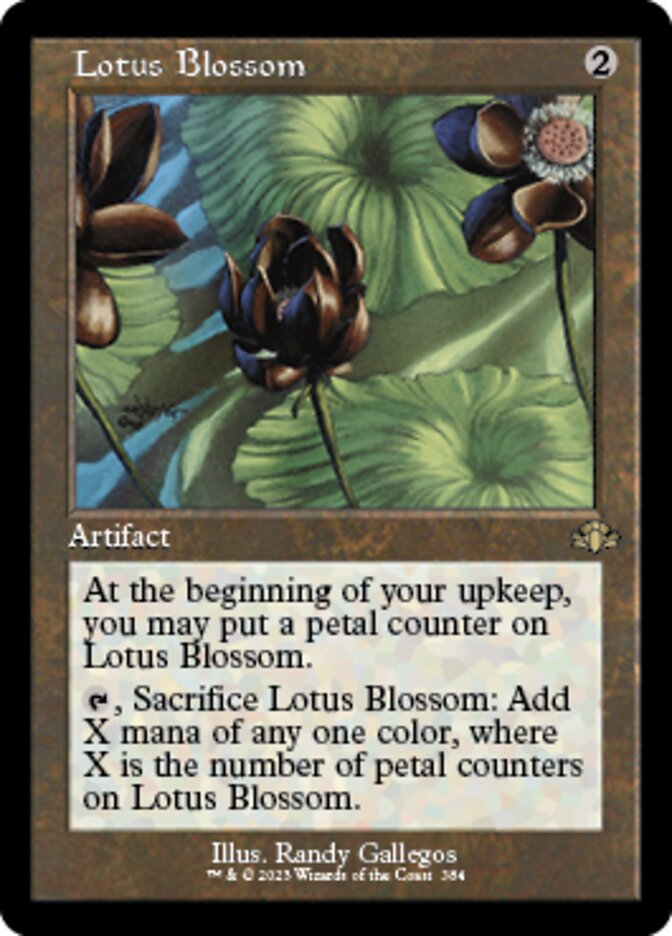 Lotus Blossom (Retro) [Dominaria Remastered] | Magic Magpie