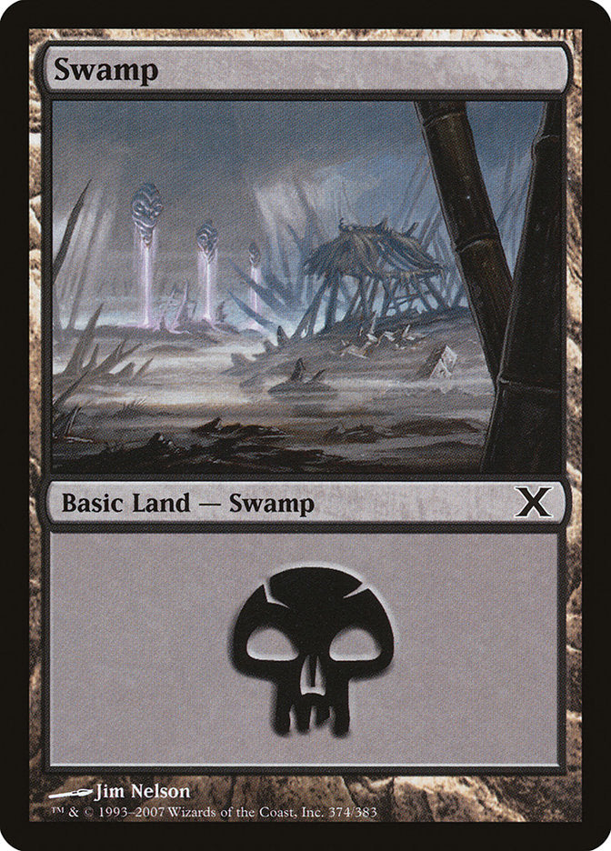 Swamp (374) [Tenth Edition] | Magic Magpie