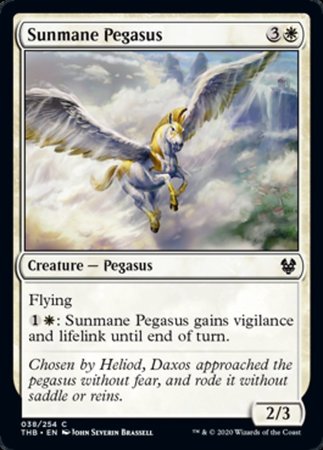 Sunmane Pegasus [Theros Beyond Death] | Magic Magpie