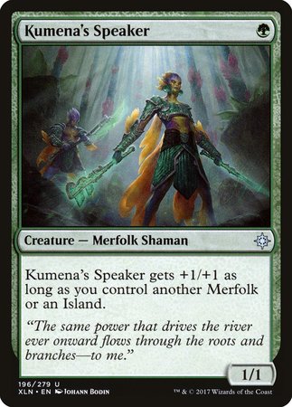 Kumena's Speaker [Ixalan] | Magic Magpie