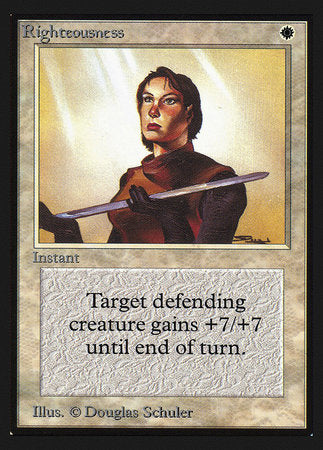 Righteousness (IE) [Intl. Collectors’ Edition] | Magic Magpie