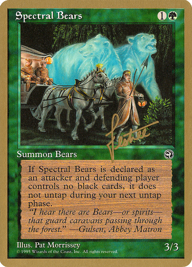 Spectral Bears (Bertrand Lestree) [Pro Tour Collector Set] | Magic Magpie