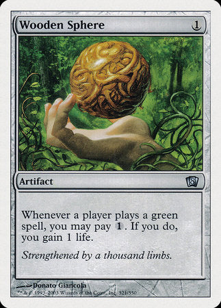 Wooden Sphere [Eighth Edition] | Magic Magpie