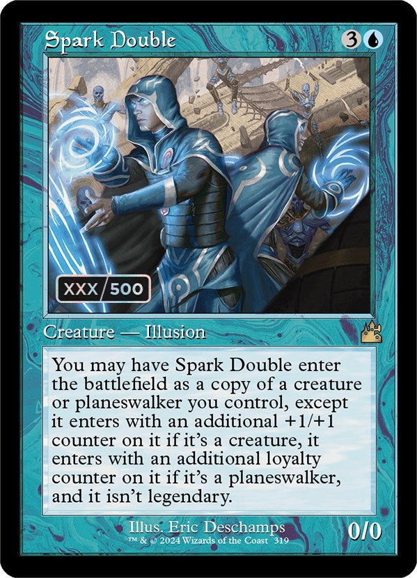 Spark Double (Retro) (Serialized) [Ravnica Remastered] | Magic Magpie