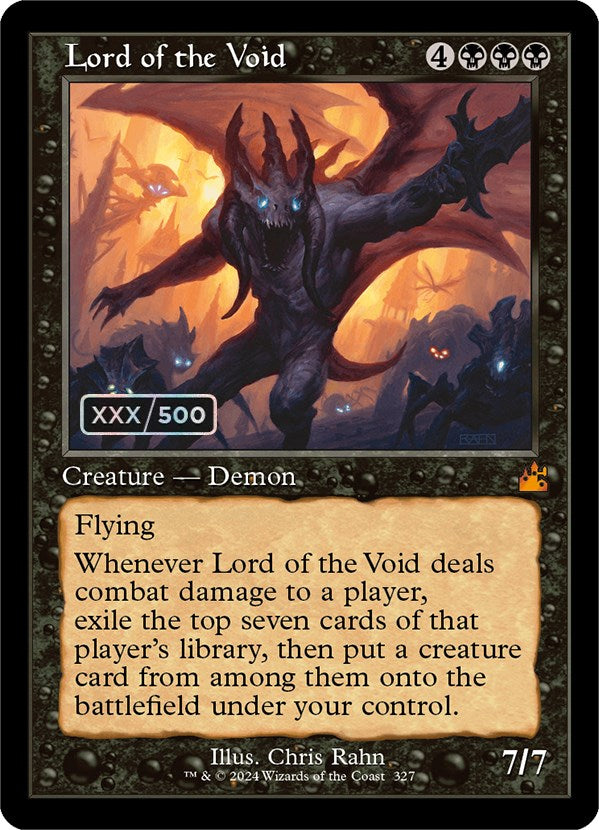 Lord of the Void (Retro) (Serialized) [Ravnica Remastered] | Magic Magpie