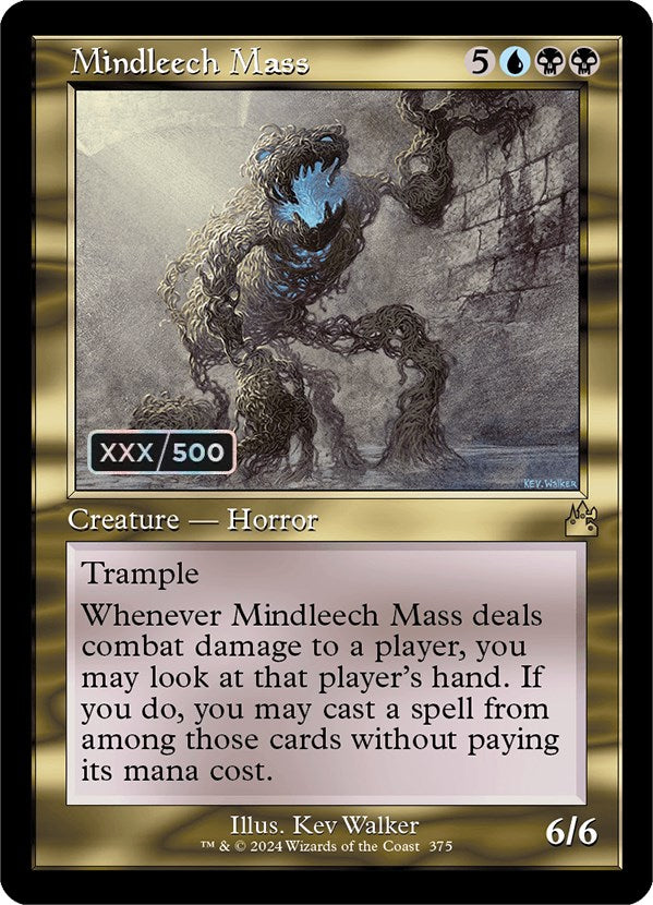 Mindleech Mass (Retro) (Serialized) [Ravnica Remastered] | Magic Magpie