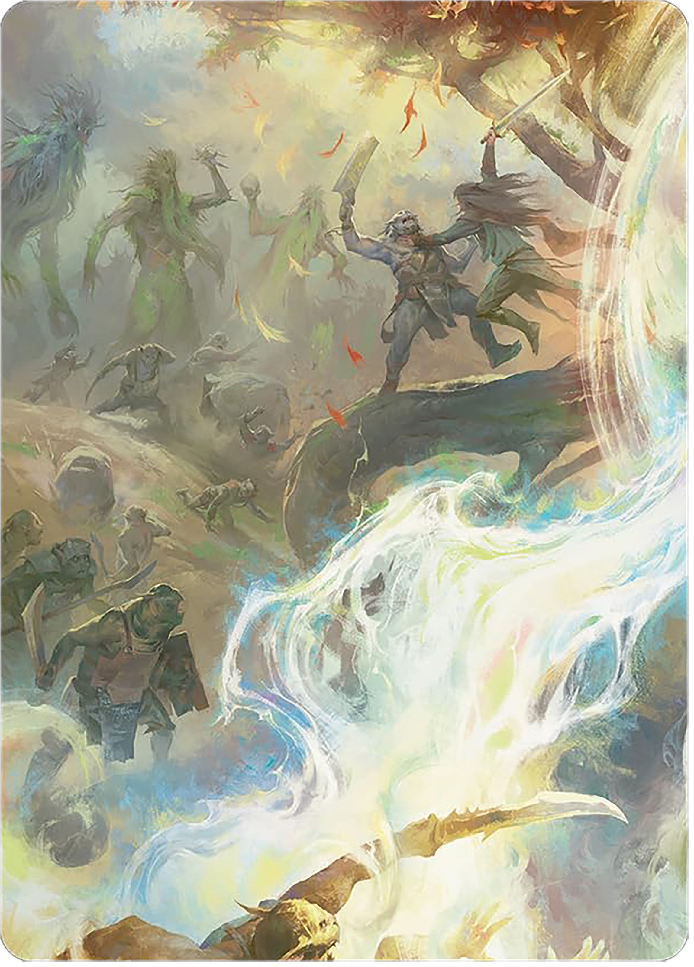 Arboreal Alliance Art Card [The Lord of the Rings: Tales of Middle-earth Art Series] | Magic Magpie