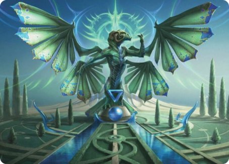 Tanazir Quandrix Art Card [Strixhaven: School of Mages Art Series] | Magic Magpie