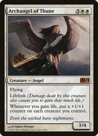 Archangel of Thune [Magic 2014] | Magic Magpie