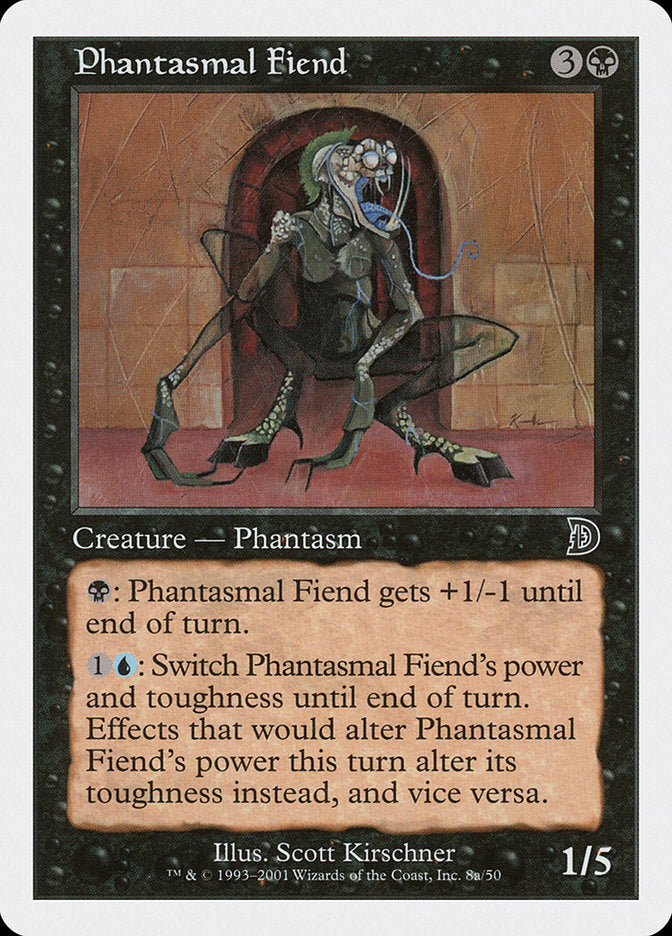 Phantasmal Fiend (Standing) [Deckmasters] | Magic Magpie