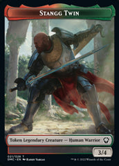 Soldier // Stangg Twin Double-sided Token [Dominaria United Tokens] | Magic Magpie