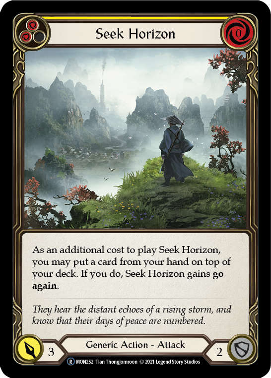 Seek Horizon (Yellow) [U-MON252] Unlimited Normal | Magic Magpie