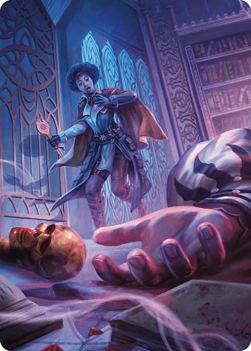 Deadly Complication Art Card [Murders at Karlov Manor Art Series] | Magic Magpie